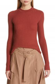 Vince Mixed Rib Stitch Sweater at Nordstrom